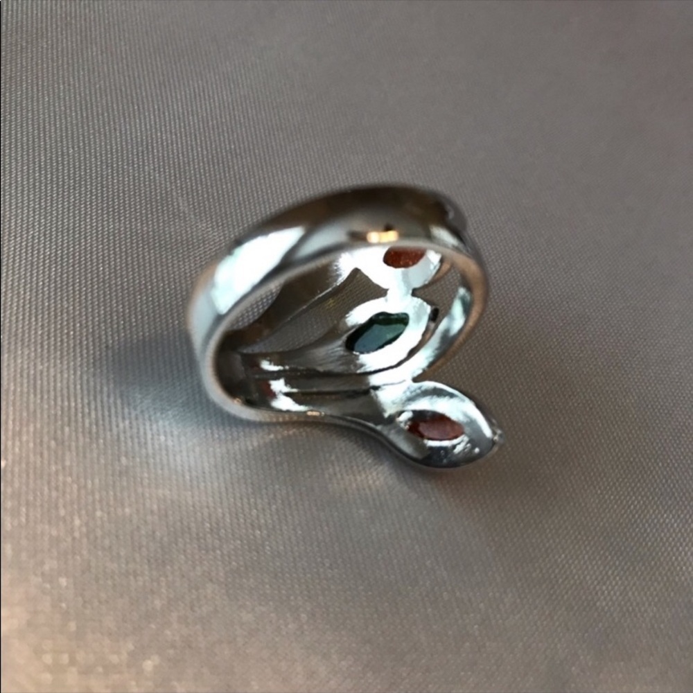 Amber 🍂 silver ring - Picture 4 of 8